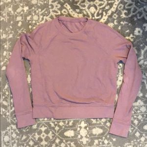 Lululemon cropped stretch sweatshirt